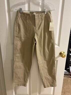 High Rise Chino Pants (Khakis)